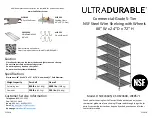 Preview for 1 page of Seville Classics ULTRADURABLE SHE24600 Manual