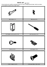 Preview for 6 page of Seville Classics UltraHD 20164 Assembly Instructions Manual