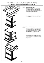 Предварительный просмотр 14 страницы Seville Classics UltraHD 20210 Assembly Instructions Manual