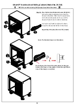 Предварительный просмотр 16 страницы Seville Classics UltraHD 20210 Assembly Instructions Manual