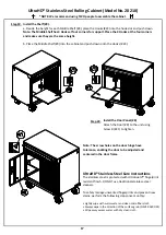 Предварительный просмотр 17 страницы Seville Classics UltraHD 20210 Assembly Instructions Manual