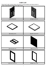 Preview for 4 page of Seville Classics UltraHD 20213 Assembly Instructions Manual