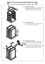 Preview for 8 page of Seville Classics UltraHD 20213 Assembly Instructions Manual