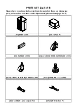 Предварительный просмотр 3 страницы Seville Classics UltraHD 20215 Assembly Instructions