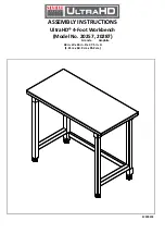 Seville Classics UltraHD 20257 Assembly Instructions Manual предпросмотр