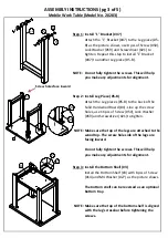 Предварительный просмотр 4 страницы Seville Classics UltraHD 20283 Assembly Instructions Manual