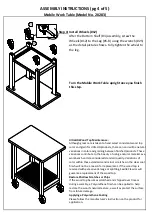 Предварительный просмотр 5 страницы Seville Classics UltraHD 20283 Assembly Instructions Manual