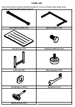 Предварительный просмотр 3 страницы Seville Classics UltraHD 20288 Assembly Instructions Manual