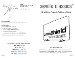 Preview for 1 page of Seville Classics UltraShield WEB657 Quick Start Manual