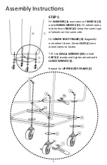 Preview for 3 page of Seville Classics WEB340 Assembly Instructions Manual