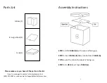 Preview for 2 page of Seville Classics WEB555 Assembly Instructions