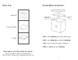 Preview for 2 page of Seville Classics WEB556 Manual