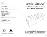 Preview for 1 page of Seville Classics WEB593 Quick Manual