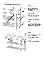 Preview for 3 page of Seville Classics WEB618 Quick Start Manual