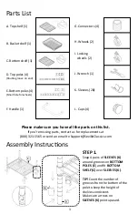 Предварительный просмотр 2 страницы Seville Classics WEB646 Manual