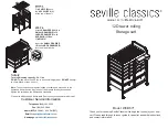 Preview for 1 page of Seville Classics WEB671 Assembly Instructions