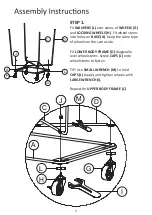 Предварительный просмотр 3 страницы Seville Classics WEB703 Assembly Instructions Manual