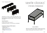 Seville Classics WEB714 Assembly Instructions preview