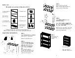 Preview for 2 page of Seville Classics WEB718 Quick Manual