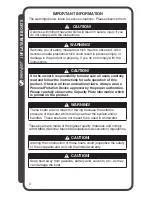 Preview for 2 page of Sevylor Caravelle Series Instructions Manual