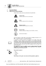 Preview for 4 page of SEW-Eurodrive BMG T Series Operating Instructions Manual