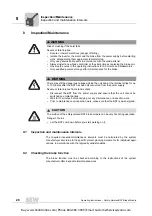 Предварительный просмотр 28 страницы SEW-Eurodrive BST 0.6S-460V-00 Operating Instructions Manual