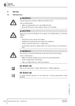 Preview for 42 page of SEW-Eurodrive CMP ELVCD Operating Instructions Manual