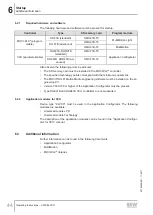 Preview for 44 page of SEW-Eurodrive CMP ELVCD Operating Instructions Manual