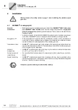 Предварительный просмотр 12 страницы SEW-Eurodrive D 16 Operating Instructions Manual