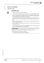 Preview for 29 page of SEW-Eurodrive DCA63/DBC00 Series Operating Instructions Manual