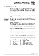 Preview for 77 page of SEW-Eurodrive DFE32B PROFINET IO Manual