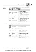 Preview for 37 page of SEW-Eurodrive DHE21B Manual