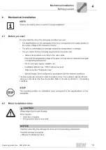 Preview for 13 page of SEW-Eurodrive DIB Series Operating Instruction