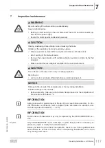 Предварительный просмотр 117 страницы SEW-Eurodrive DR 315 Series Operating Instructions Manual