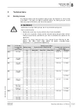 Preview for 191 page of SEW-Eurodrive DR 315 Series Operating Instructions Manual