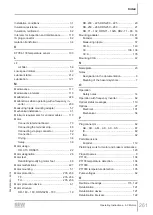 Предварительный просмотр 261 страницы SEW-Eurodrive DR 315 Series Operating Instructions Manual