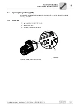 Предварительный просмотр 19 страницы SEW-Eurodrive DRE 315 Operating Instructions Manual