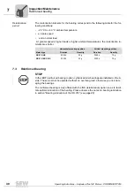 Предварительный просмотр 30 страницы SEW-Eurodrive DRE 315 Operating Instructions Manual