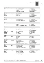 Предварительный просмотр 43 страницы SEW-Eurodrive DRE 315 Operating Instructions Manual