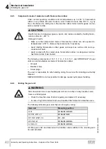 Предварительный просмотр 40 страницы SEW-Eurodrive F 157 Series Assembly And Operating Instructions Manual