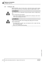 Предварительный просмотр 42 страницы SEW-Eurodrive F 157 Series Assembly And Operating Instructions Manual