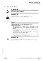 Предварительный просмотр 43 страницы SEW-Eurodrive F 157 Series Assembly And Operating Instructions Manual