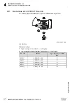 Предварительный просмотр 50 страницы SEW-Eurodrive F 157 Series Assembly And Operating Instructions Manual