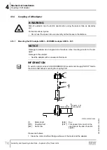 Предварительный просмотр 74 страницы SEW-Eurodrive F 157 Series Assembly And Operating Instructions Manual