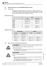 Предварительный просмотр 98 страницы SEW-Eurodrive F 157 Series Assembly And Operating Instructions Manual