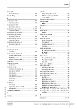 Предварительный просмотр 207 страницы SEW-Eurodrive F 157 Series Assembly And Operating Instructions Manual