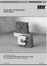 Предварительный просмотр 1 страницы SEW-Eurodrive M1 N Series Assembly And Operating Instructions Manual