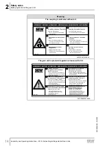 Предварительный просмотр 14 страницы SEW-Eurodrive M1 N Series Assembly And Operating Instructions Manual