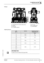 Предварительный просмотр 43 страницы SEW-Eurodrive M1 N Series Assembly And Operating Instructions Manual