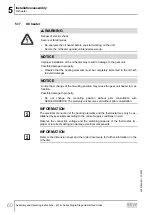 Предварительный просмотр 60 страницы SEW-Eurodrive M1 N Series Assembly And Operating Instructions Manual